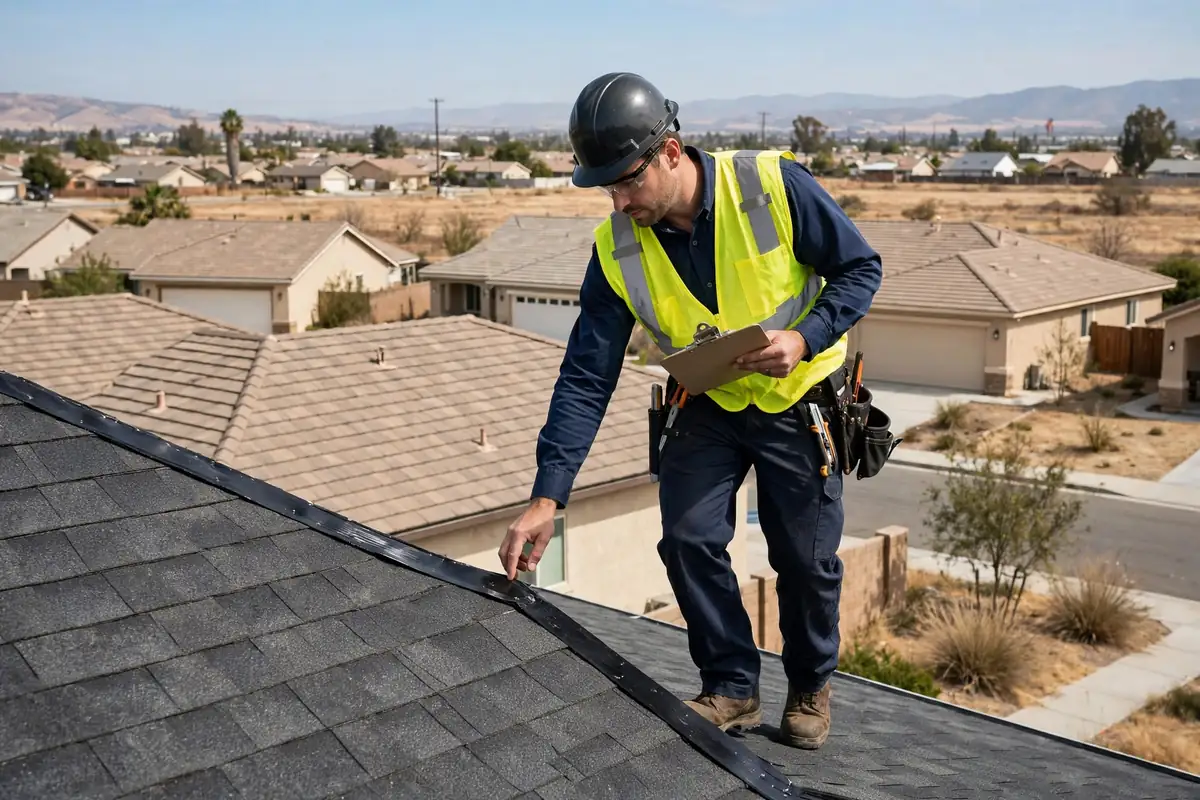 Inspección Anual de Mantenimiento del Techo en North Los Banos, Los Banos CA — inspección de techos