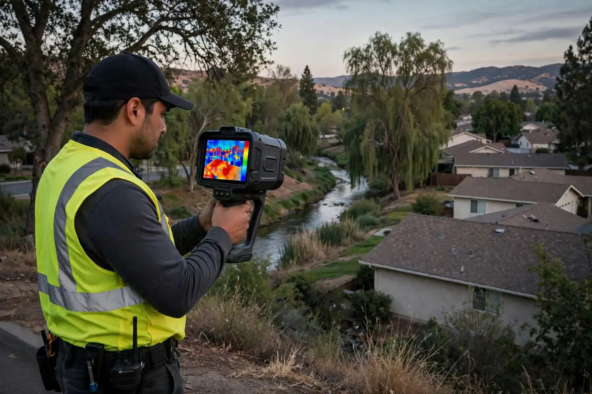 Inspección de Humedad con Infrarrojos en Los Banos Creek, Los Banos CA — inspección de techos