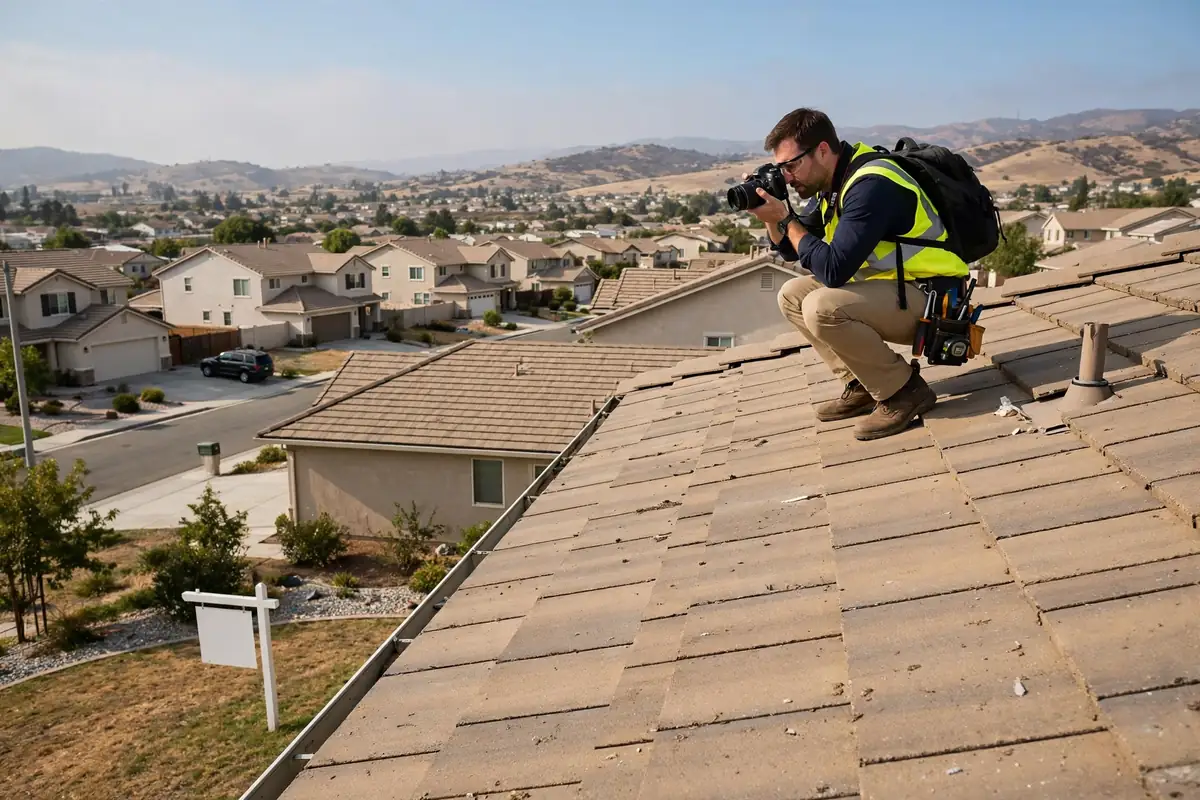 Inspección del Techo Antes de Comprar en North Los Banos, Los Banos CA — inspección de techos