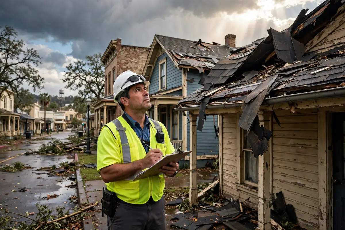 Inspección de Daños por Tormenta en Gustine, Los Banos CA — inspección de techos