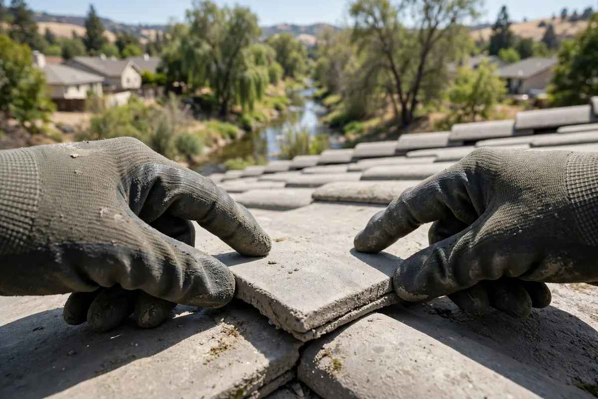 Inspección de Techo de Tejas en Los Banos Creek, Los Banos CA — inspección de techos