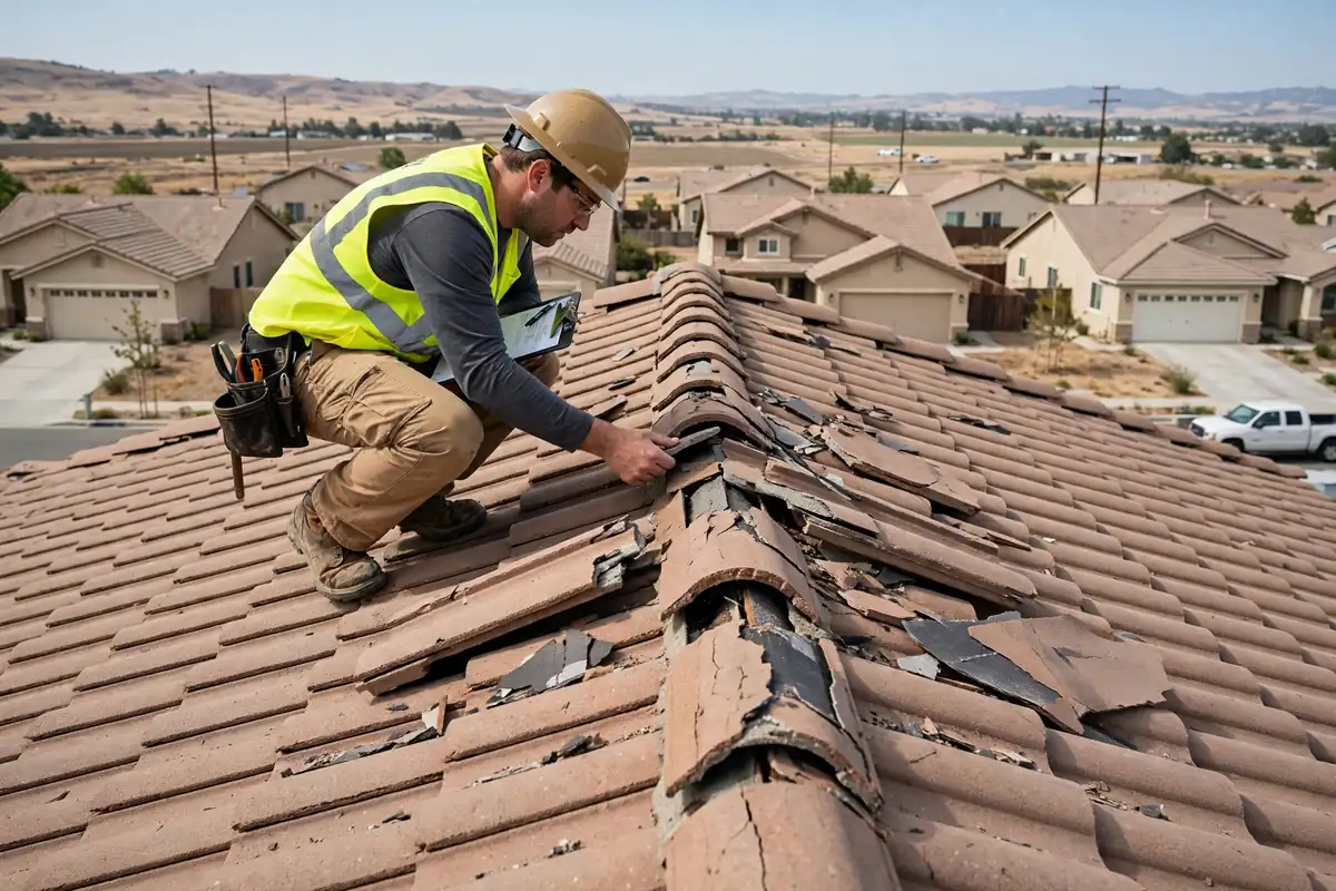 Inspección de Daños por Viento en North Los Banos, Los Banos CA — inspección de techos