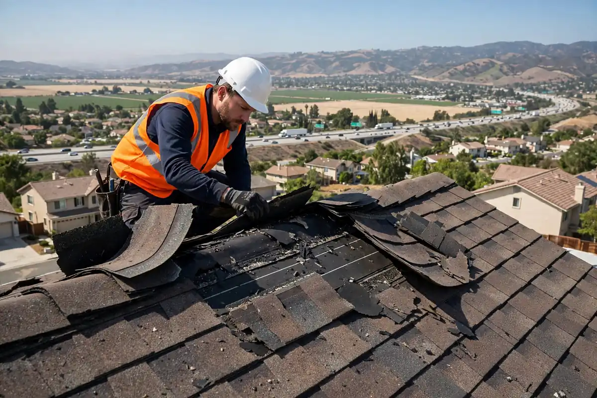 Inspección de Daños por Viento en Santa Nella, Los Banos CA — inspección de techos