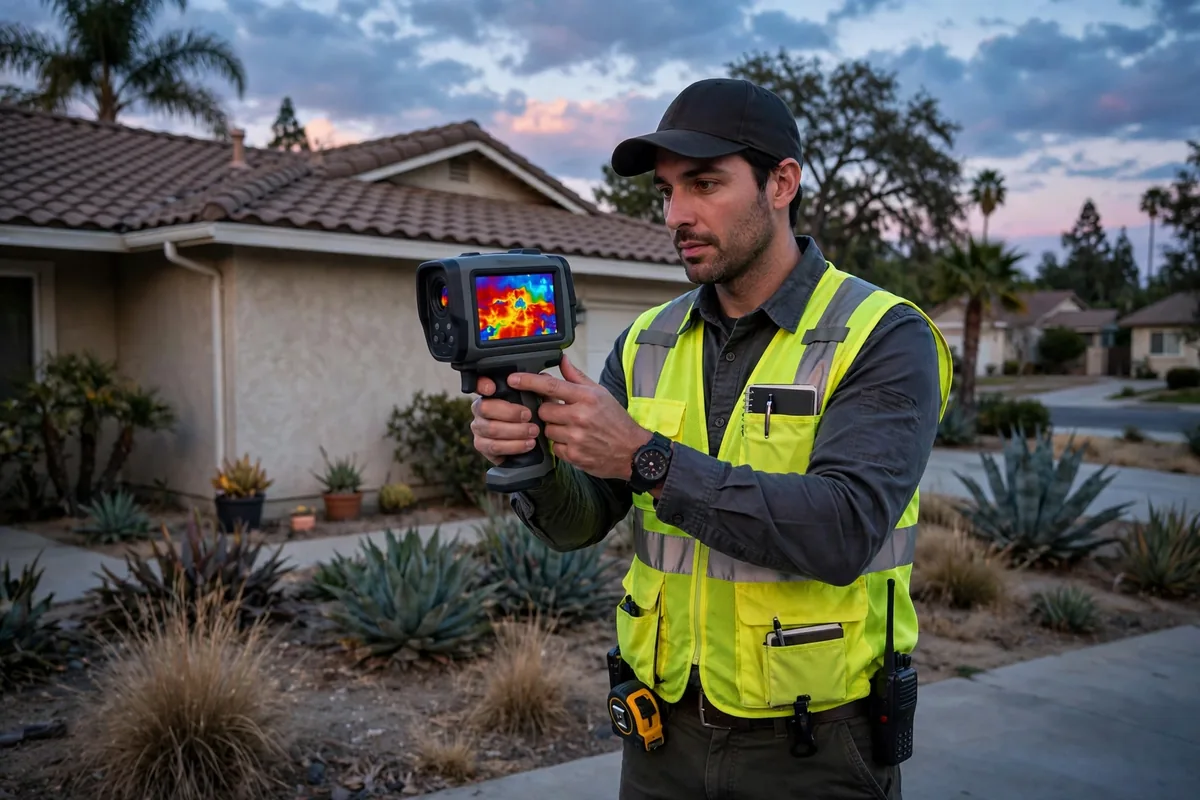 Inspección de Humedad con Infrarrojos en Los Banos, CA — inspección de techos